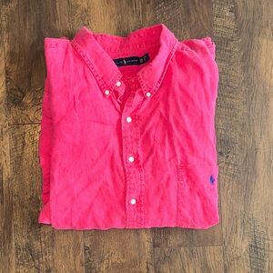Polo by Ralph Lauren Bright Pink Casual Shirt